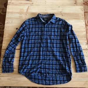 Eddie Bauer flannel. XL. Fits like L. Soft